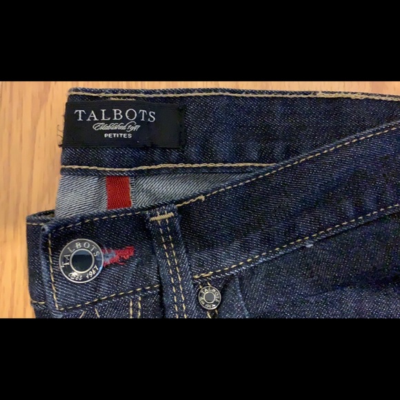 Talbots Petites Red Label Jeans Size 2P - Picture 2 of 8